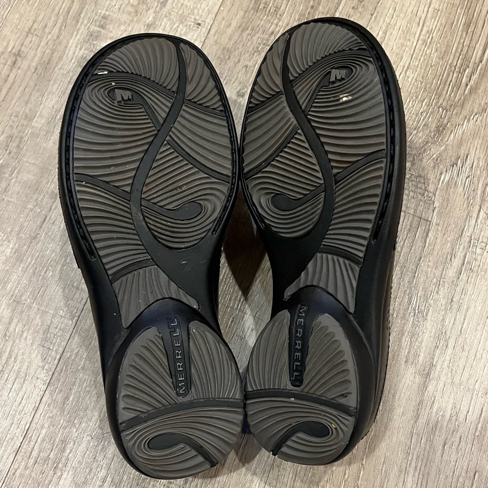 Merrell women’s black mules 6 like new - Picture 9 of 15